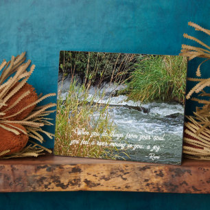 Running River Rumi poëzie vers Fotoplaat