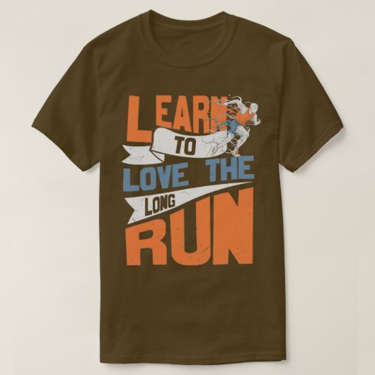 Running Runner Marathon Sport Fitness Jogger T-shirt (Design voorkant)