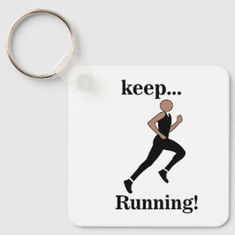 Running Runner Sport Atleet Coach Sleutelhanger