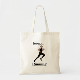 Running Runner Sportcoach Tote Bag