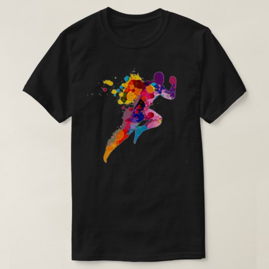 Running Runner Track & Field T-shirt (Design voorkant)