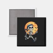 Running Skeleton Funny Halloween Kostuum Mannen Vr Magneet (Voorkant / Achterkant)