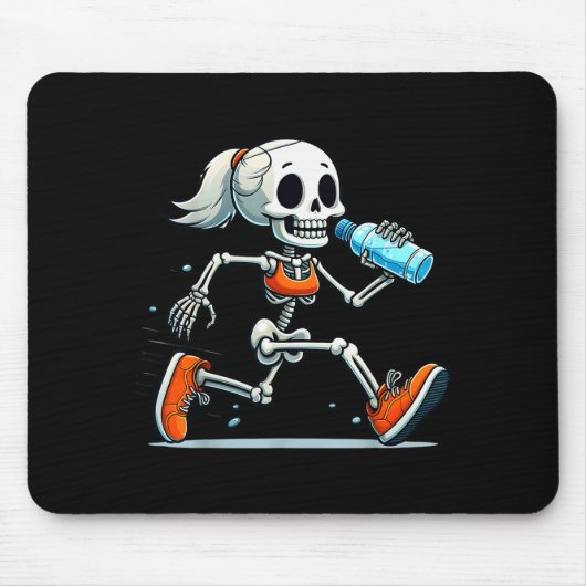 Running Skeleton Halloween Costume Soky Runners Lo Muismat (Voorkant)