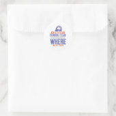 Running - Sleuf Running Team Ronde Sticker (Tas)