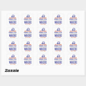 Running - Sleuf Running Team Vierkante Sticker (Vel)