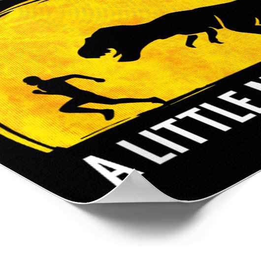 Running Sometimes We All Need A Little Motivation  Poster (Hoek)