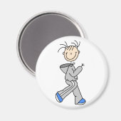 Running Stick figuur magneet (Voorkant / Achterkant)