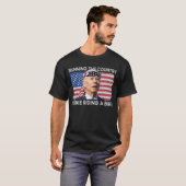 Running The Country Is Like Riding A Bike Biden T-shirt (Voorkant volledig)