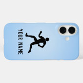 Running Theme voor Fitness Fan of Atleet eigen naa Case-Mate iPhone Case (Achterkant (horizontaal))