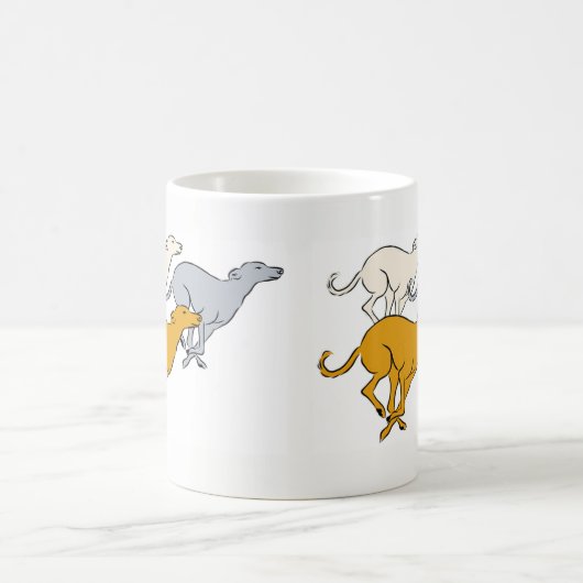 Running three koffiemok (Center)