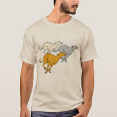 Running three t-shirt (Voorkant)