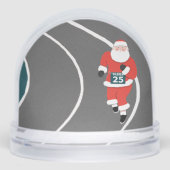 Running Track and Field Holiday Gift Sneeuwbol (Voorkant)