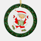 Running Track en Field Gift Keramisch Ornament (Voorkant)