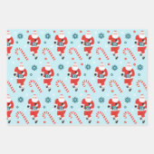 Running Track Vakantie Gift Inpakpapier Vel (Voorkant)