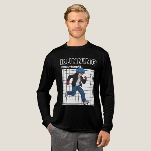 Running Tri-Blend Shirt (Voorkant)