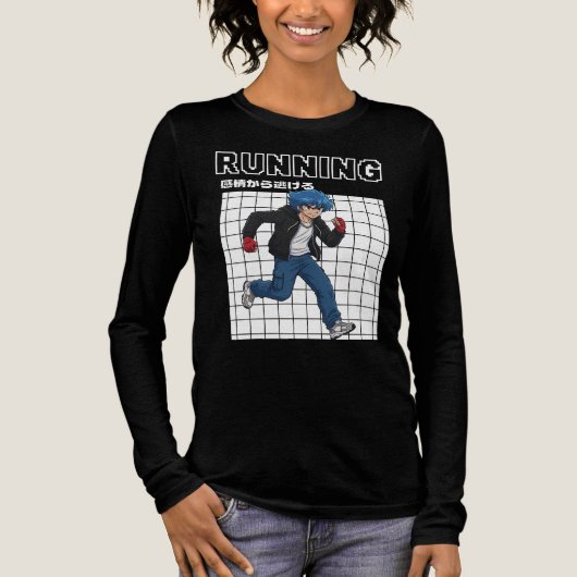 Running Tri-Blend Shirt (Voorkant)