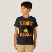 Running Turkey Sungles Trot Squad Thanksgiving T-shirt (Voorkant volledig)