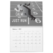 Running Wall Calendar voor mannen Kalender (Feb 2027)