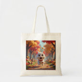 Running Wild: The Forest Cat Tote, Adventures Tote Bag (Voorkant)
