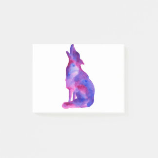 Running with the wolves post-it® notes
