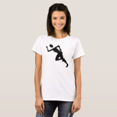 Running - Zwart T-shirt (Voorkant volledig)