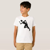 Running - Zwart T-shirt (Voorkant volledig)