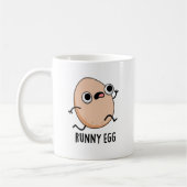 Runny Egg Funny Running Egg Pun Koffiemok (Links)