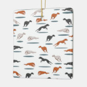 RUNNY GRAY HOUND 12000 TRANS KERAMISCH ORNAMENT (Links)