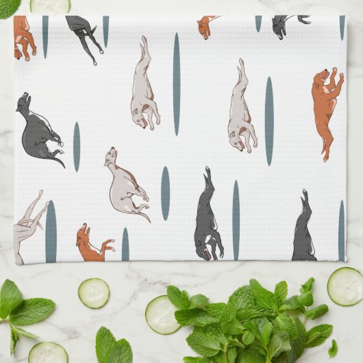 RUNNY GRAY HOUND 12000 TRANS THEEDOEK (Gevouwen)