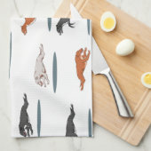 RUNNY GRAY HOUND 12000 TRANS THEEDOEK (Quarter Fold)