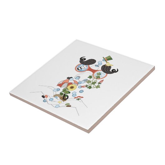 Runny nose of grace (remake) tegeltje (Zijkant)