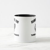Runny on Turkey and Chaos Funny Thanksgiving mug Mok (Midden)