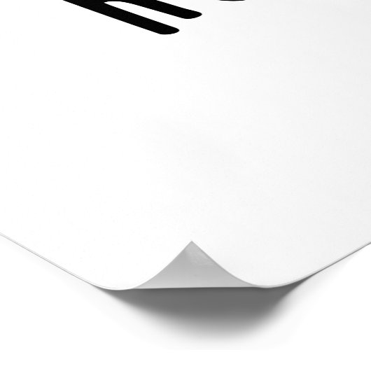 Runny Yolk Funny Food Egg Pun Poster (Hoek)