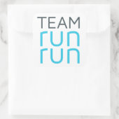 RunRunner-Sticker Vierkante Sticker (Tas)