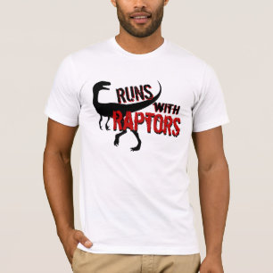 RUNS MET RAPTORS T-SHIRT