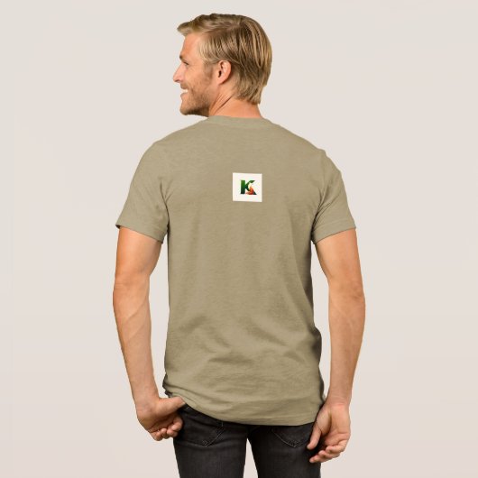 Runs on Plants Tri-Blend Shirt (Voorkant)