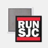 runSJCblk Magnet (Voorkant / Achterkant)