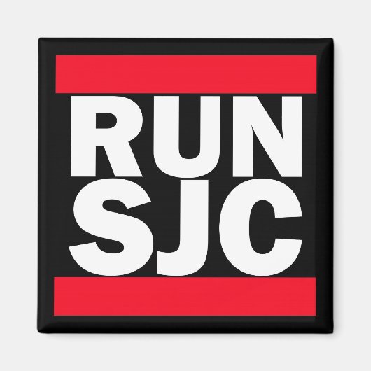 runSJCblk Magnet (Voorkant)