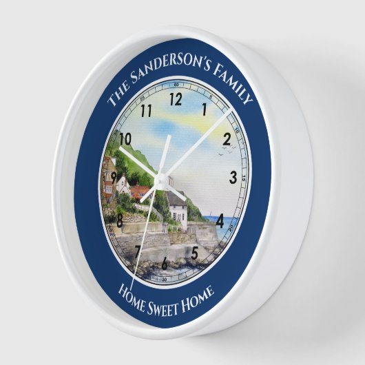 Runswick Bay North Yorkshire, Waterverf Engeland (Hoek)