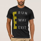 Runway Exit T-shirt (Voorkant)