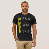 Runway Exit T-shirt (Voorkant volledig)