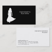Runway Model Variatie 2 Visitekaartje (Voorkant / Achterkant)