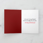 Runway Rudolph Feestdagen Kaart (Binnen)