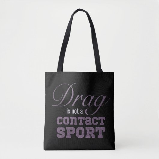RuPaul's Drag Race Quote Canvas tas (Voorkant)