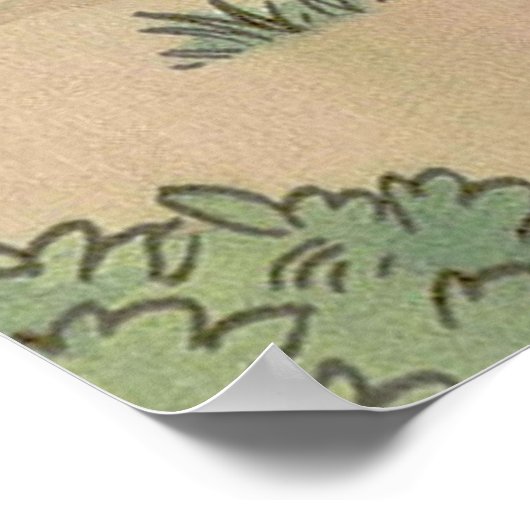 Rupert Beer Bill Badger en Algy Pug Poster (Hoek)