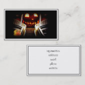 Rupert bij de Spooky Staircase Visitekaartje (Voorkant / Achterkant)