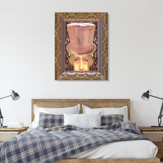 Rupert Wrapped Canvas Afdruk (Insitu (Slaapkamer))