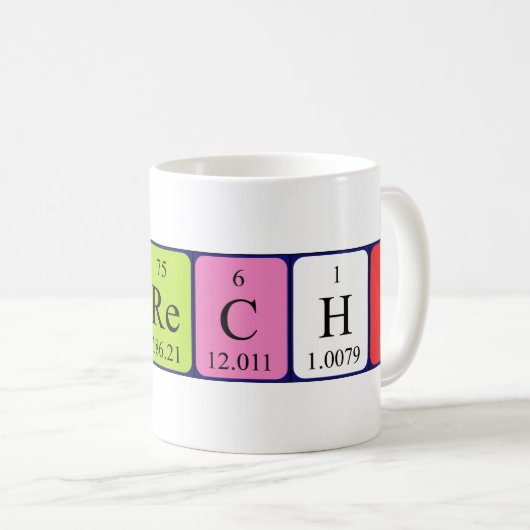 Ruprecht periodieke lijstnaam mok (Voorkant rechts)