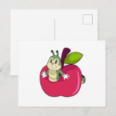 Rups Appel Briefkaart (Voorkant / Achterkant)