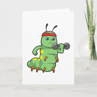 Rups bij krachttraining met dumbbell